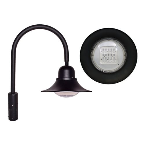 Post Top Light Fixture GM601 preview 1
